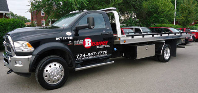 Beaver County Auto Collision Center truck